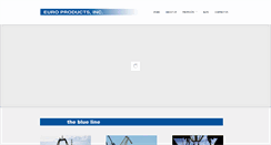 Desktop Screenshot of europroductsinc.com