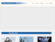 Tablet Screenshot of europroductsinc.com